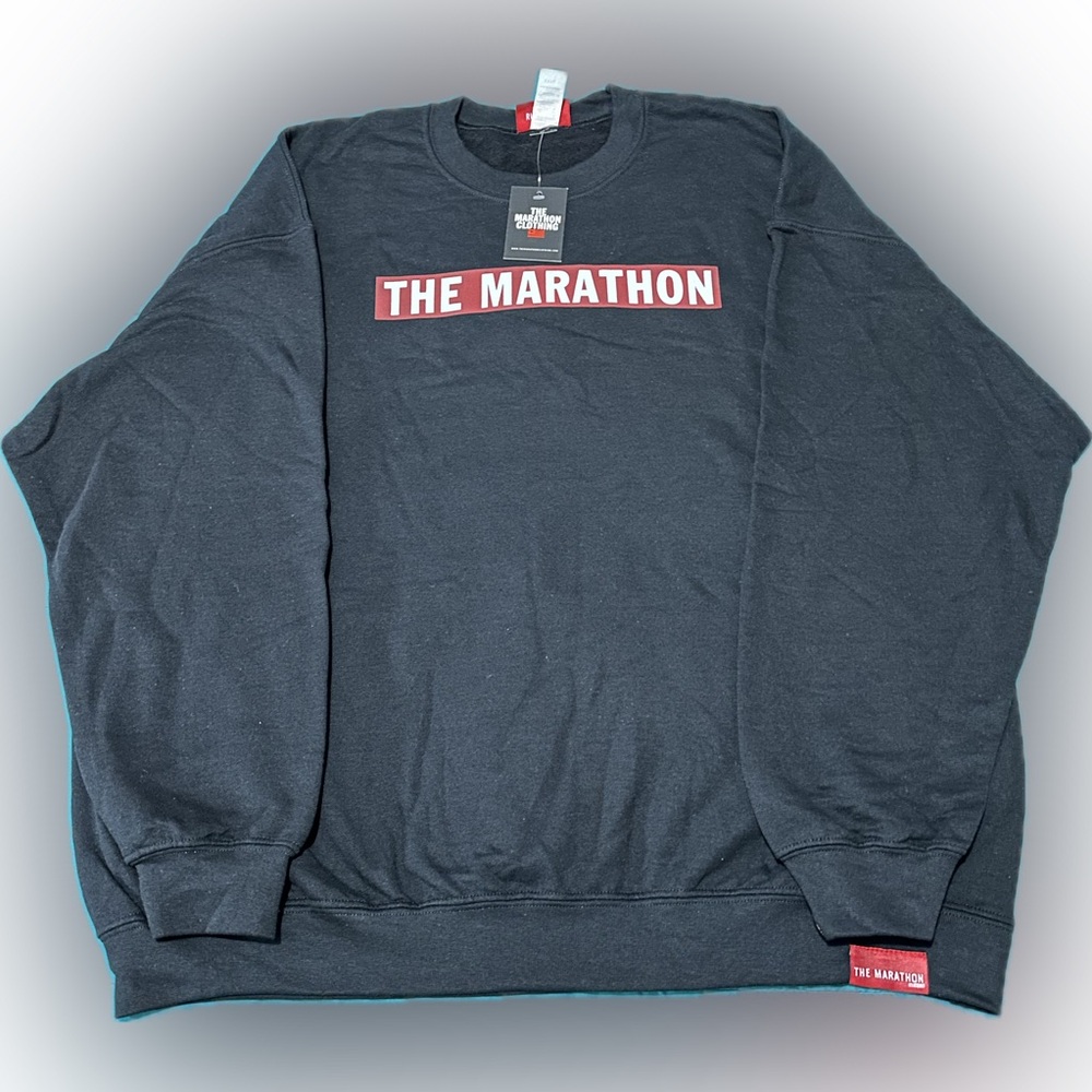 Men’s The Marathon Clothing Nipsey Hussle Black Crewneck - 3XL